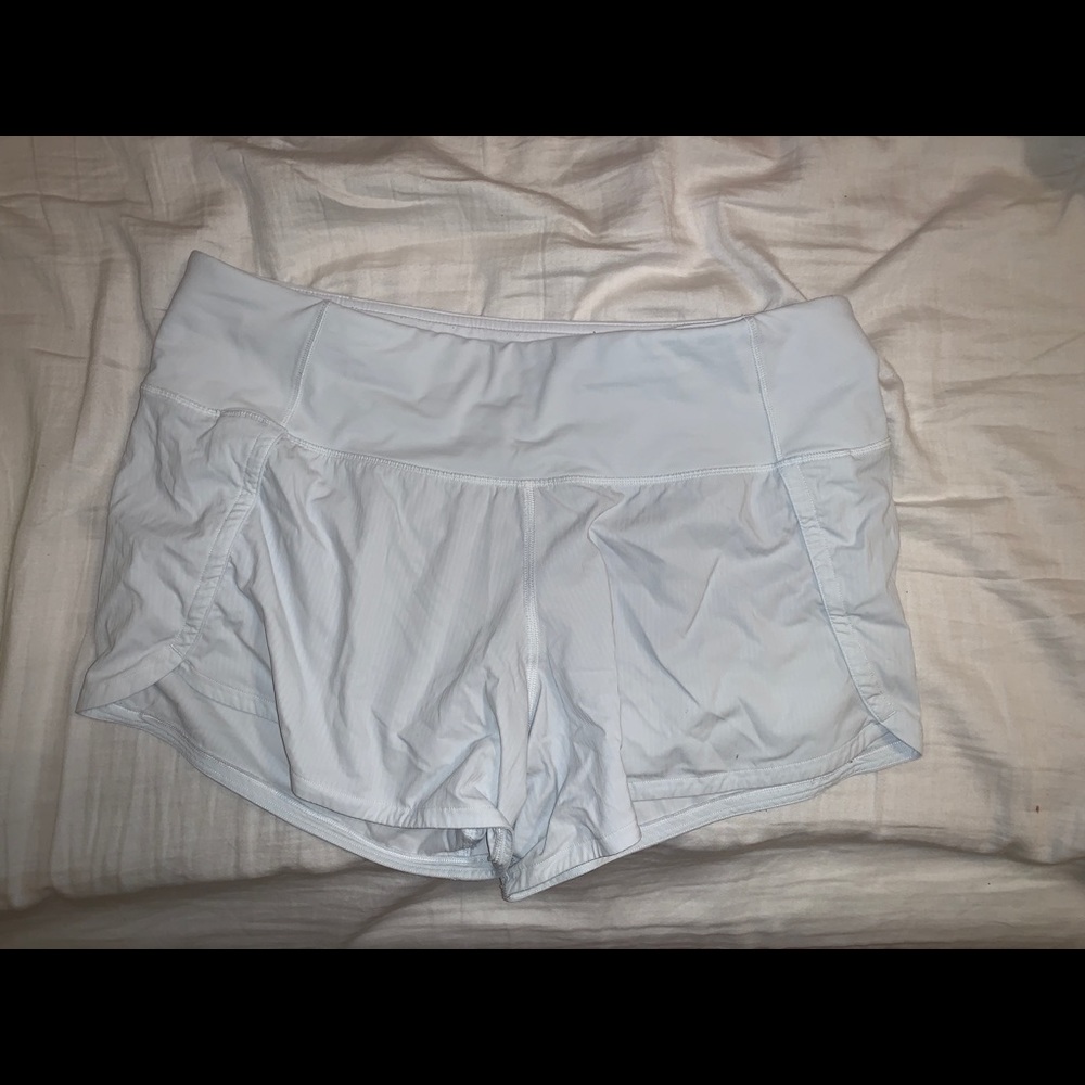Lululemon white shorts